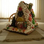 Gingerbread house from Clasen's European Bakery